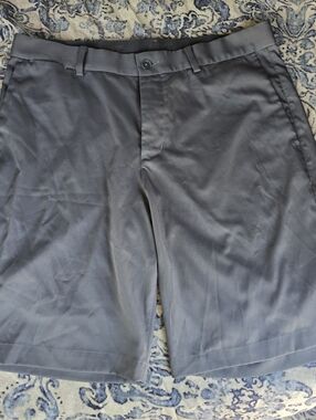 Nike Golf Shorts Men Size 30 x 11 Dark Gray Performance Cooling Summer